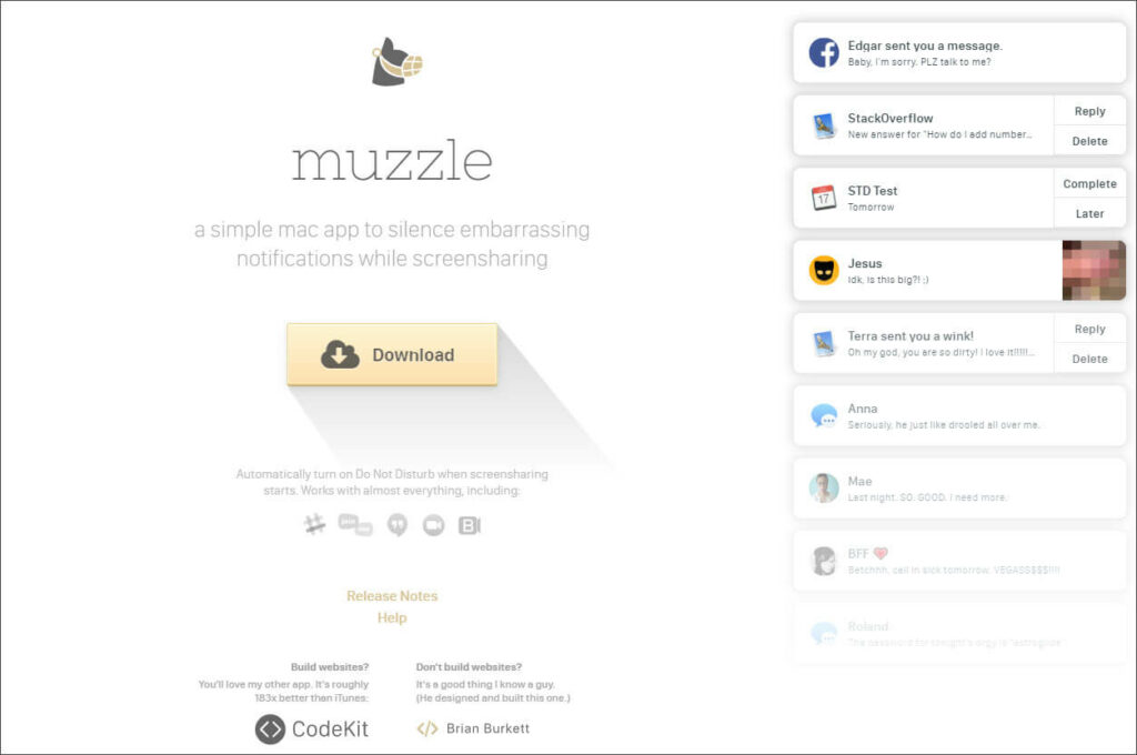 Muzzle App